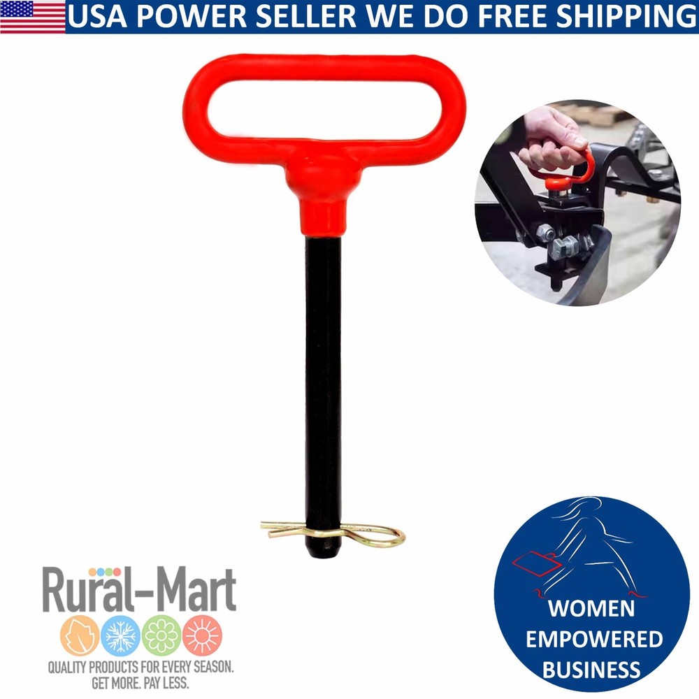 Red Head Hitch Pins 5/8 " by 5-3/4 " Replaces SpeeCo 338527