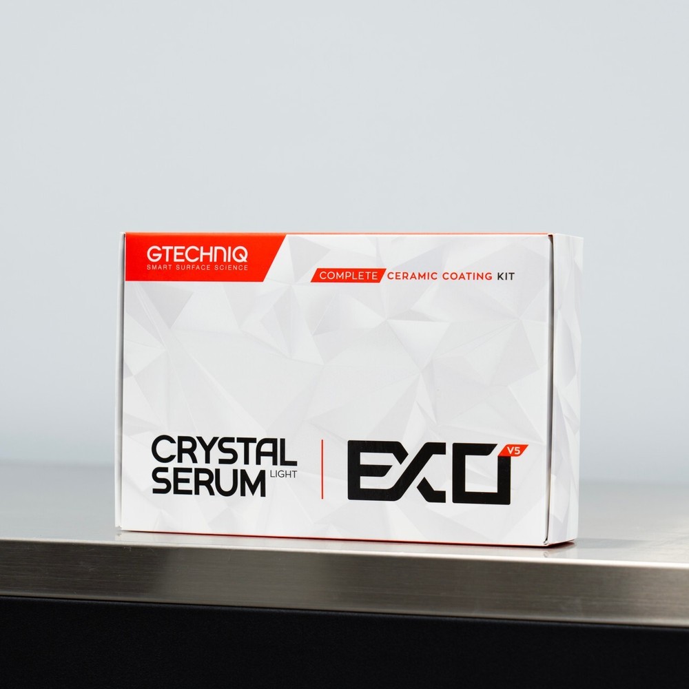 Gtechniq Crystal Serum Light & EXO v5 30ml Combo | 2 Step Ceramic Coating Kit