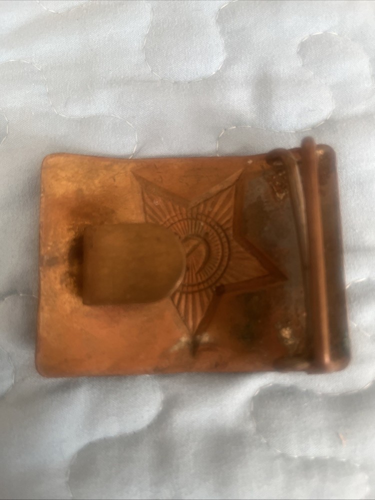 Belt Buckle Hammer And Sickle