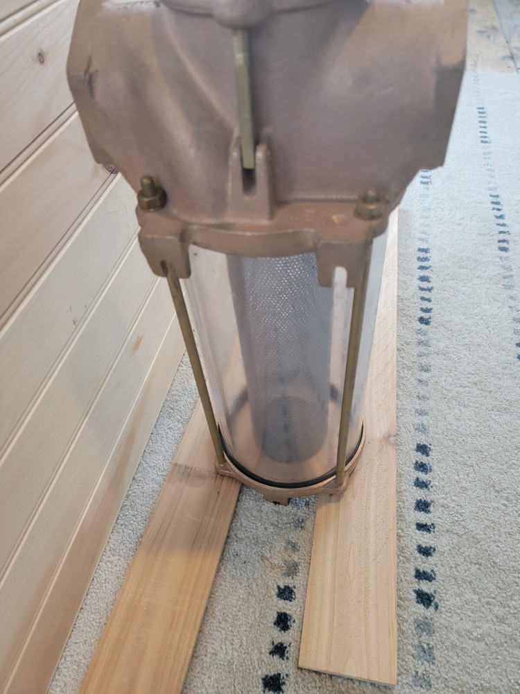 2" Buck Algonquin bronze sea strainer