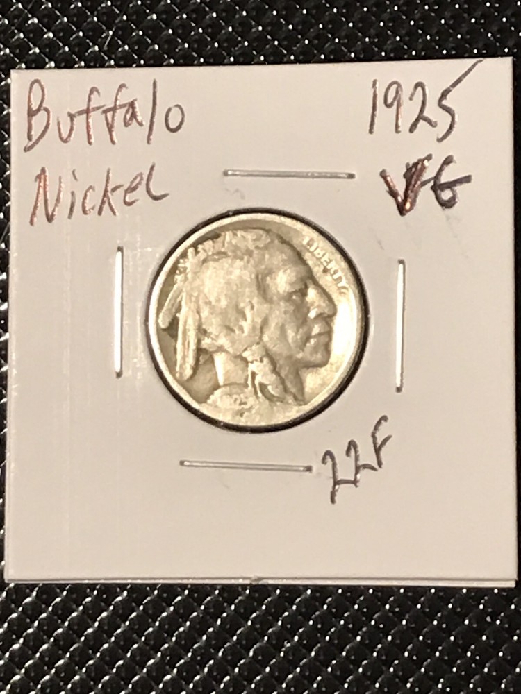 1925 Buffalo Nickel VG