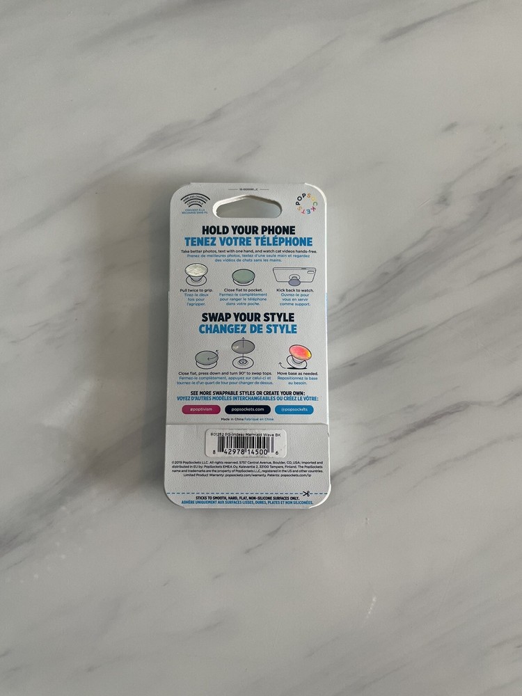 PopSocket Phone Grip Stand - Mermaid Wave Design