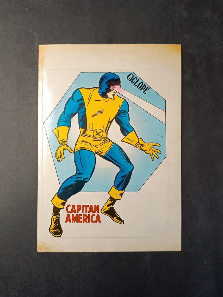 Captain America Marvel Cyclops Sticker