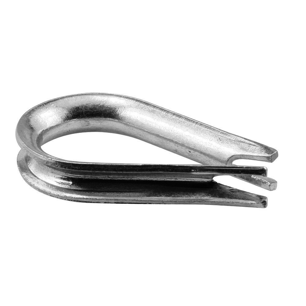 1/8 Inch Galvanized Cable Wire Rope THIMBLES (25/pkg )