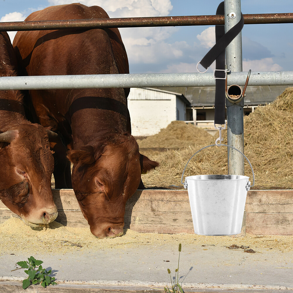 4Pcs Bucket Harness Grooming Leash Hooks Fixed Rope Loop