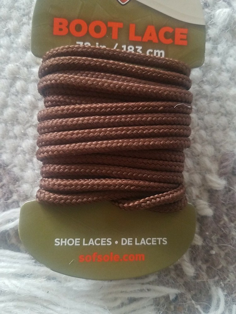 SOFSOLE Boot Lace 72 In Brown