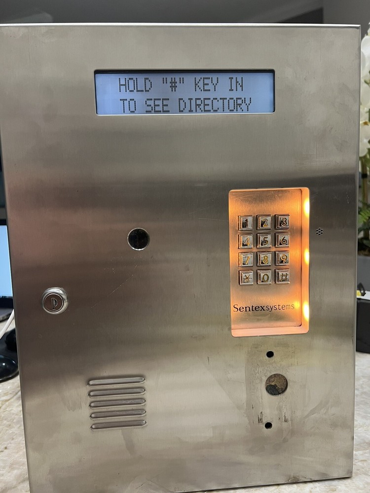 Sentex Systems Infinity M Telephone Entry Access Control Panel