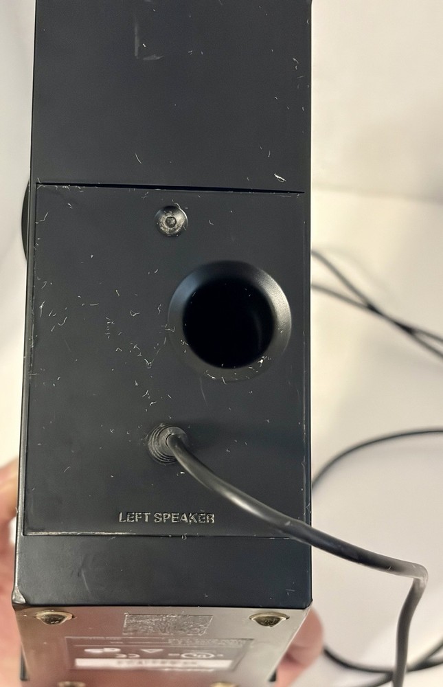 Bose Companion 2 Computer Left Speaker Silver Face