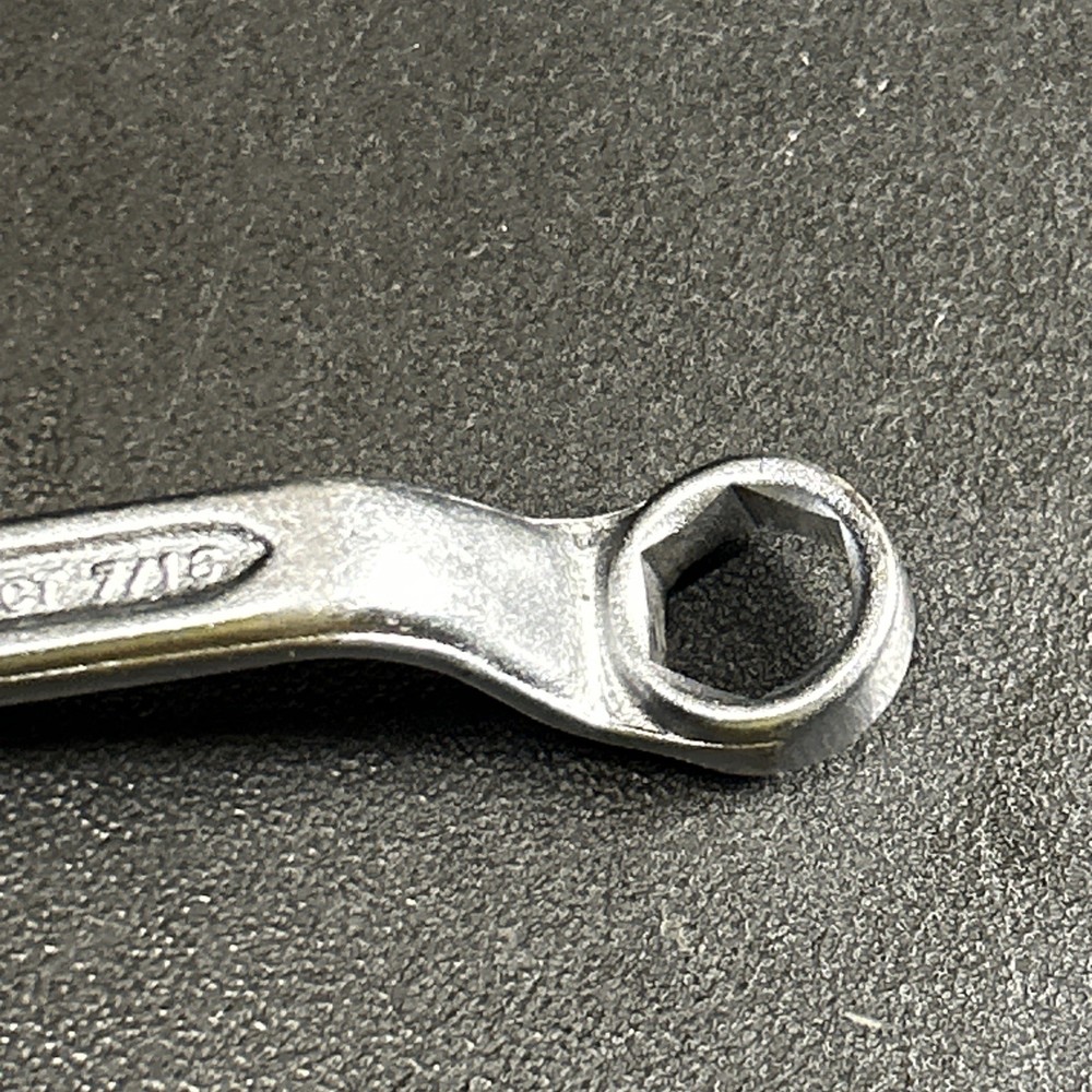 Indestro Select Offset 3/8 & 7/16 Double Box End Wrench 931 USA