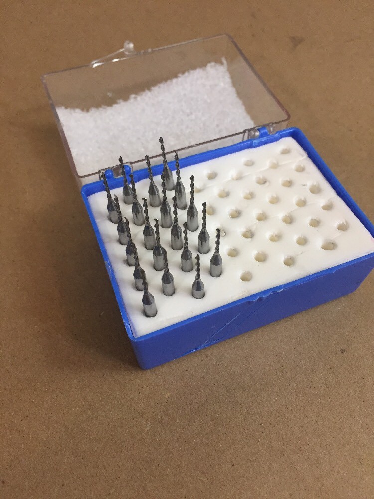 20 PCS XLN Premium Carbide Tool CBD 3/64 End Mill Grinding Cutting Bits