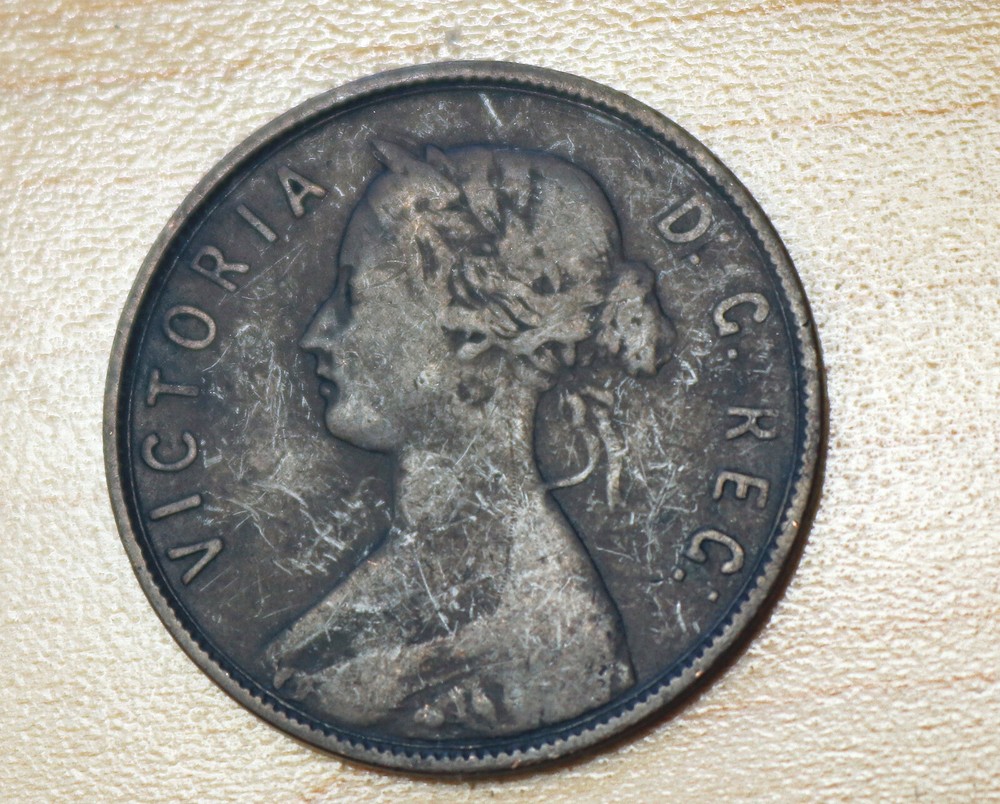 1872 Canada Newfoundland 1 Cent