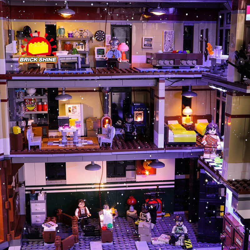 LED Light Kit for Lego Firehouse Headquarters 75827