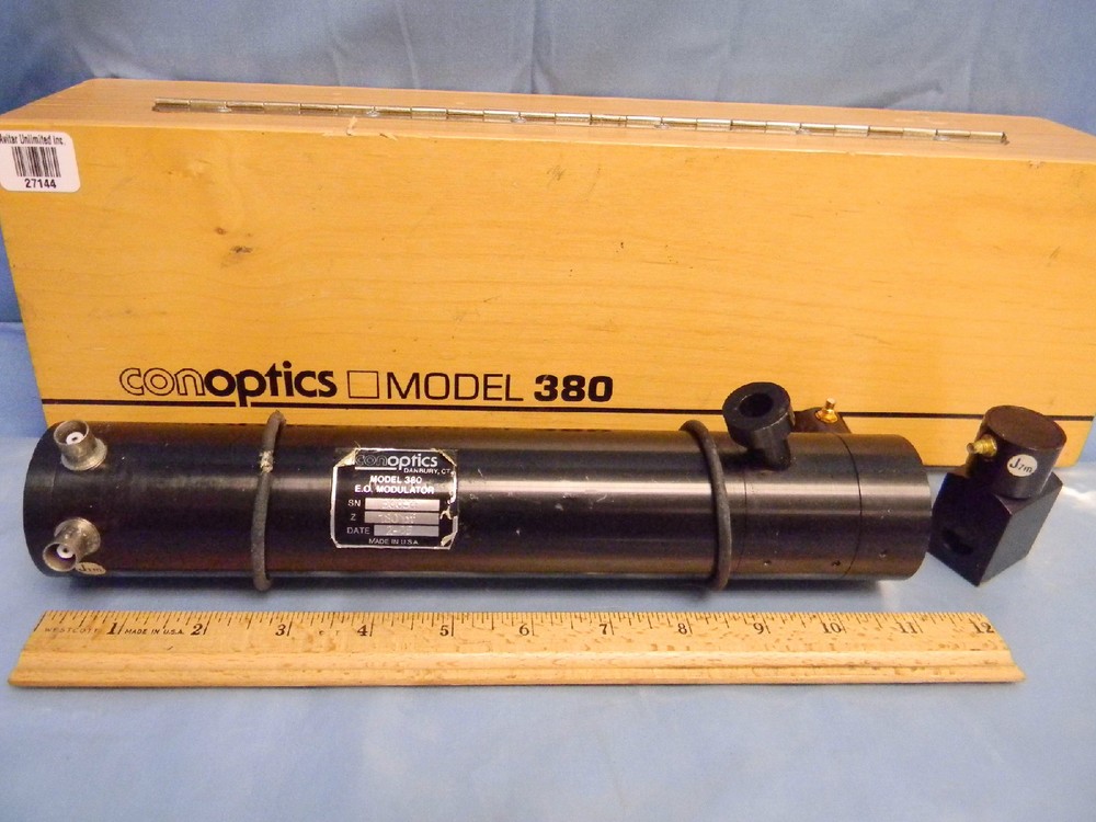 ConOptics 380 E.O. Electro Optic Phase Intensity Modulator Cased