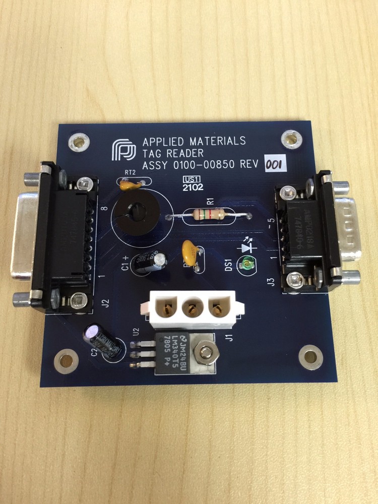 AMAT Applied Materials 0100-00850 Tag Reader Board Part # 0190-02944