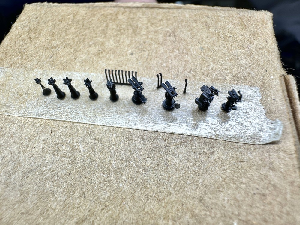 SSMODEL R350062 1/350 scale telescope & microphone assembly A multiple types