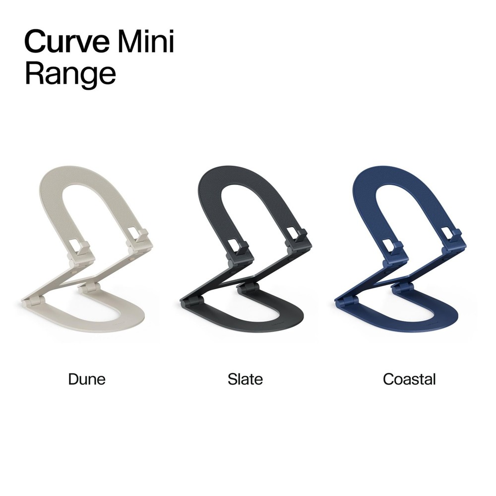 Twelve South Curve Mini - Foldable, Adjustable Tablet Stand for Desk - Premiu...