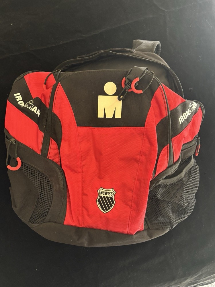 Ironman Triathlon Race Backpack Black