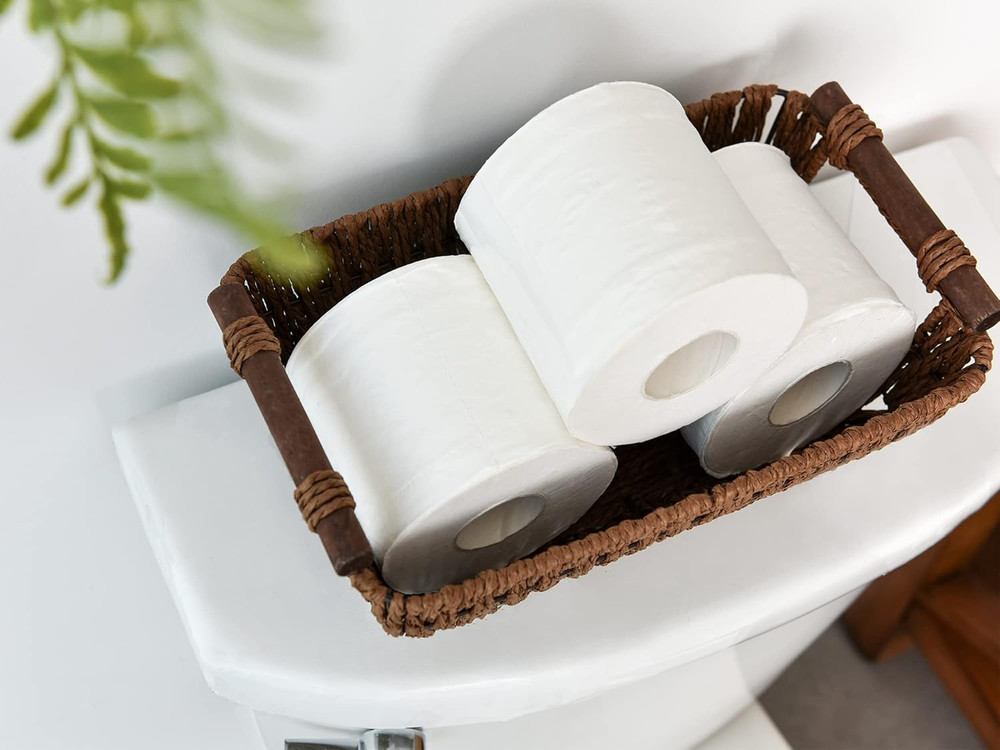 round Paper Rope Storage Baskets