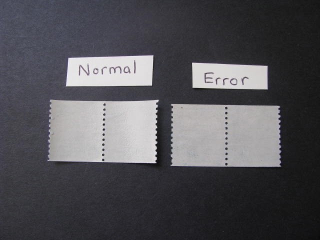 US Stamp Scott # 1616 Misperf Error...Free International Shipping!