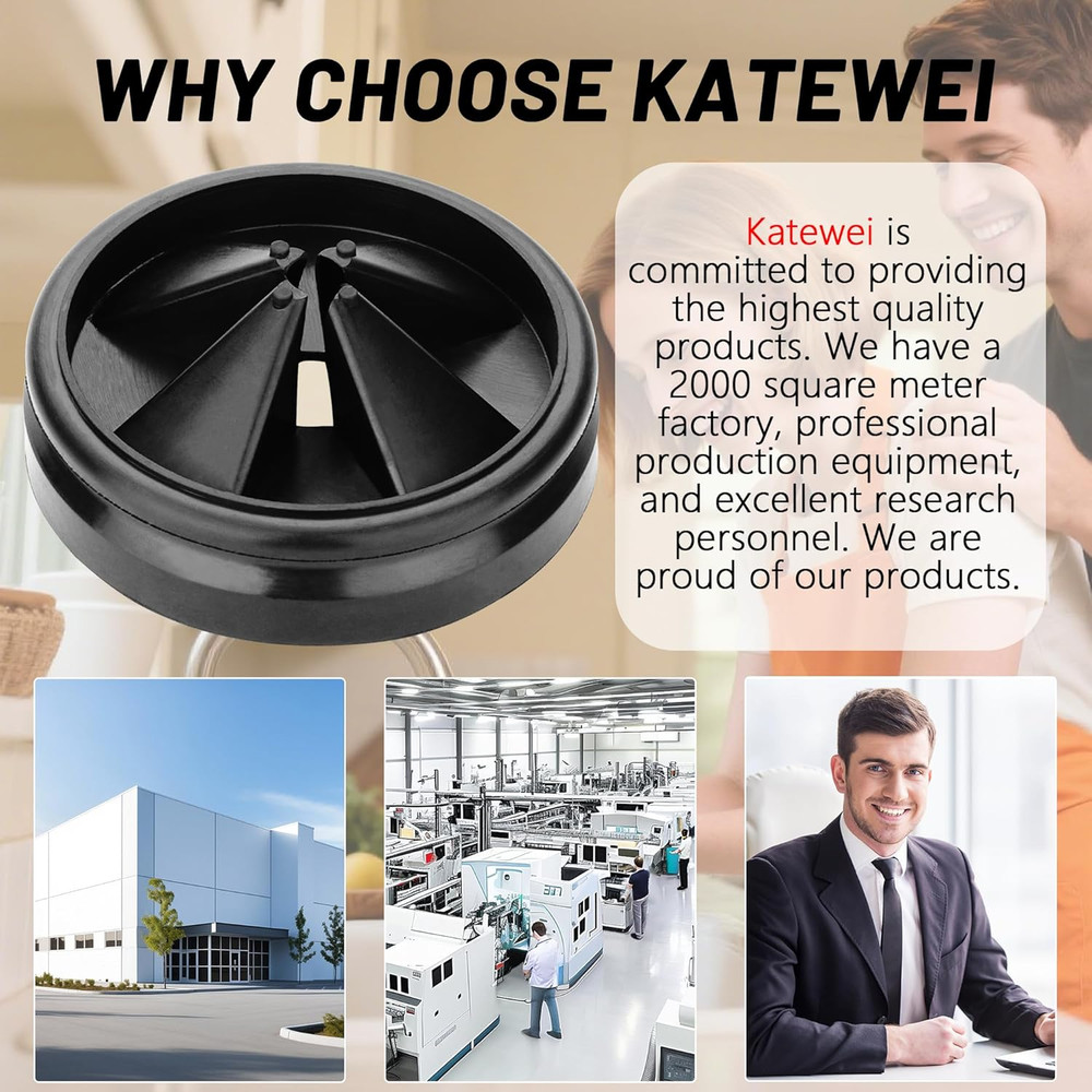 3 3/8" Garbage Disposal Splash Guard QCB-AM for Insinkerator Evolution Series...