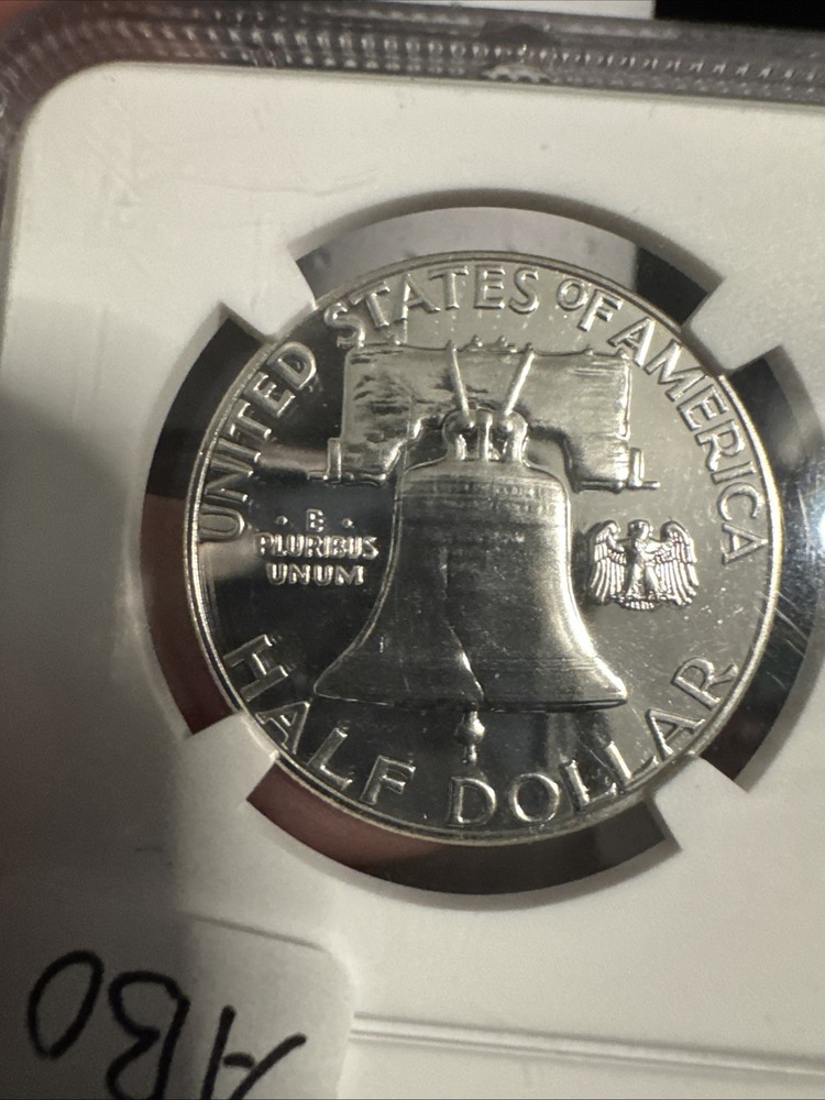1962 Franklin Silver Half Dollar - NGC PF69