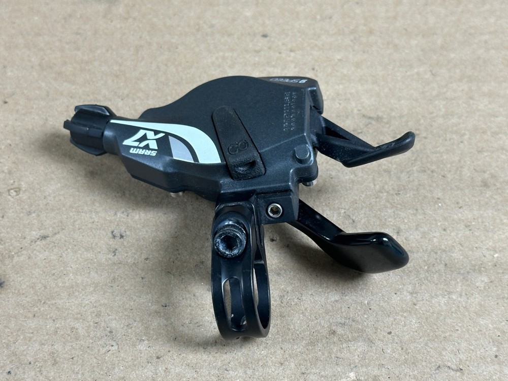 SRAM X-7 MTB 9 Speed Trigger Shifter with Clamp, Right / Rear Only, Impulse Tech