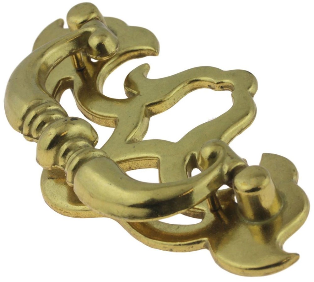 3" Chippendale Period Bail Pull Brass