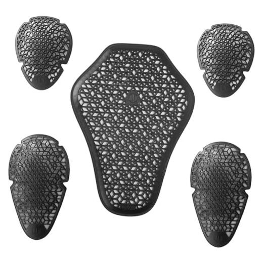 CE Armor 5-PC Level 1 Back Elbow and Shoulder Protector Pads Inserts for