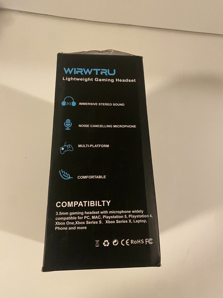Wirwtru Lightweight Gaming Headset S30 - White *TESTED*