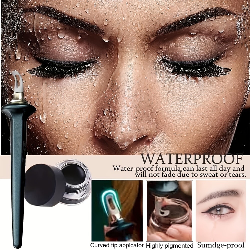 Multi-Functional Economical Quick-Install 3-Color Eyeliner Makeup Assistant Tool