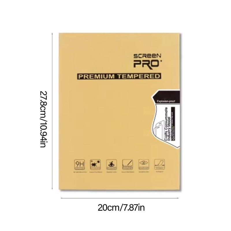 Touch Sensitive Tempered Glass Screen Protector Cover for Win max2 Game Console