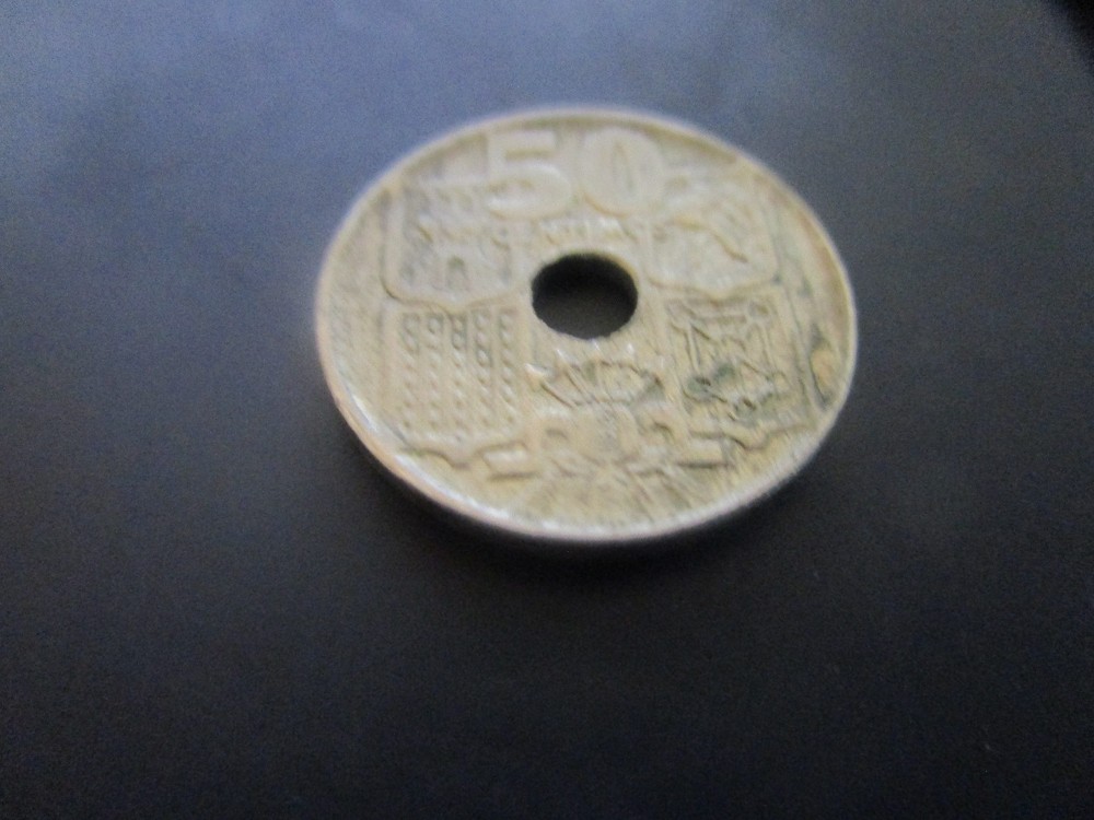 1949 Spain 50 Centimos