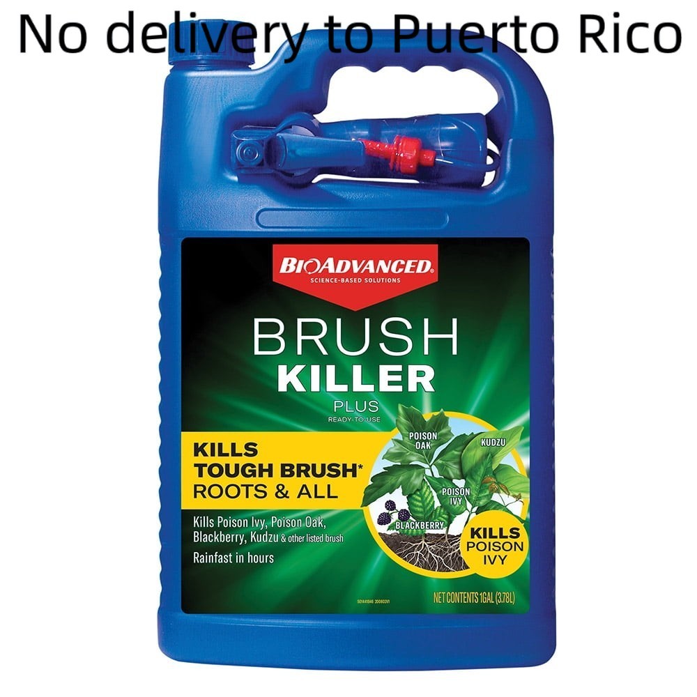 BioAdvanced Brush Killer Plus, Ready-to-Use, 1 Gallon, Herbicide