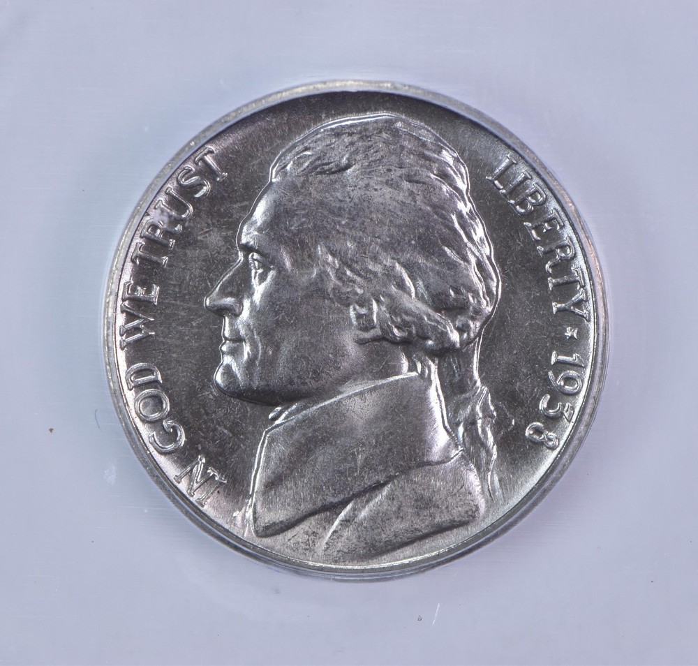 1938 Jefferson Nickel MS66 ICG