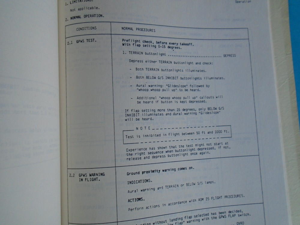 SAAB 340B Aircraft Operators manuals lot