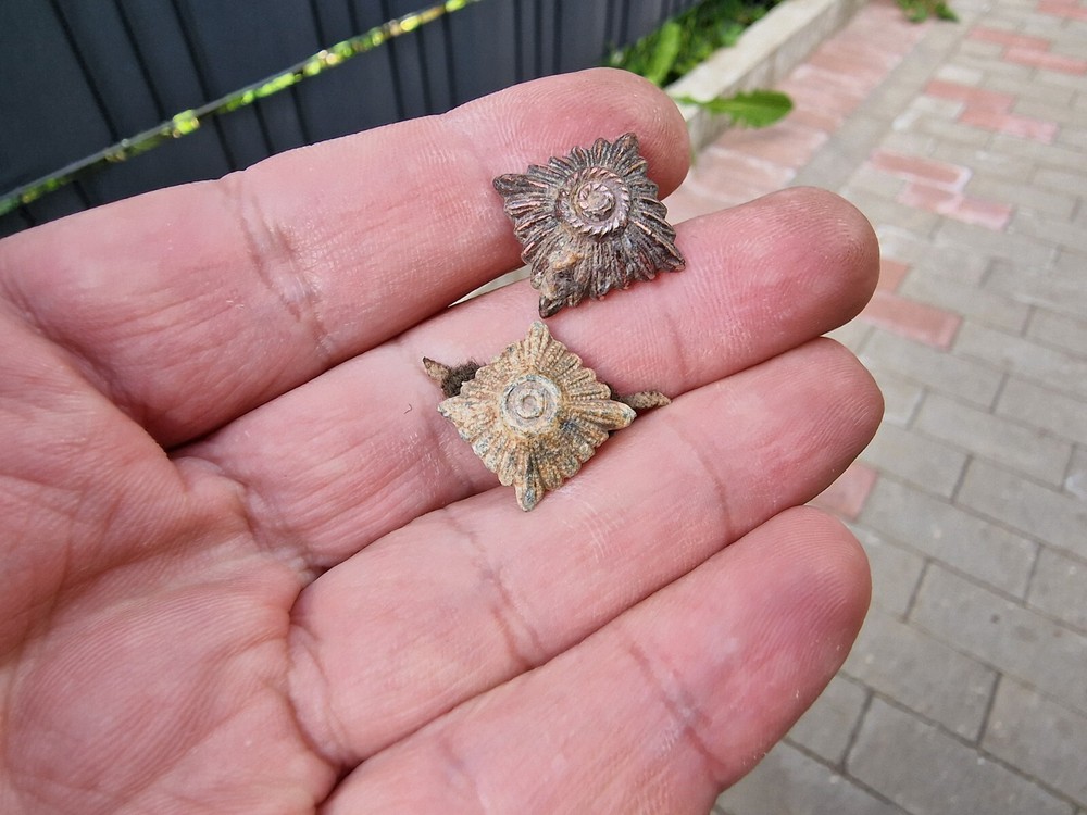 WW2 Original German Badges Front Item Relic.