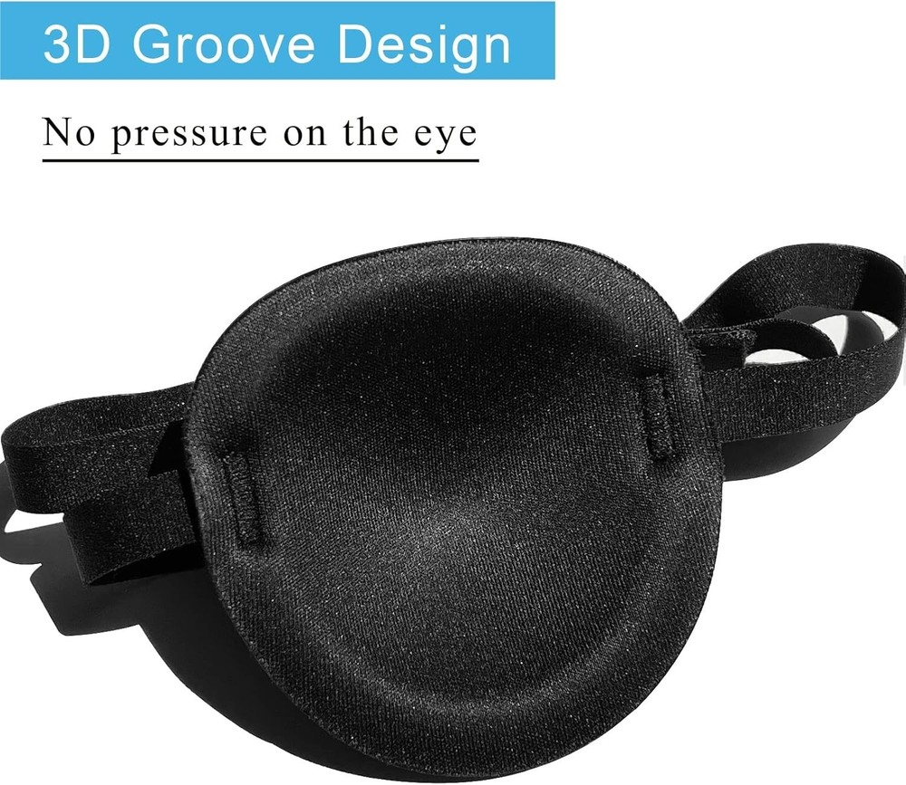 2PCS Eye Patch, Adjustable Eye Patches, Medical Eye Patch, Amblyopia Lazy Eye...
