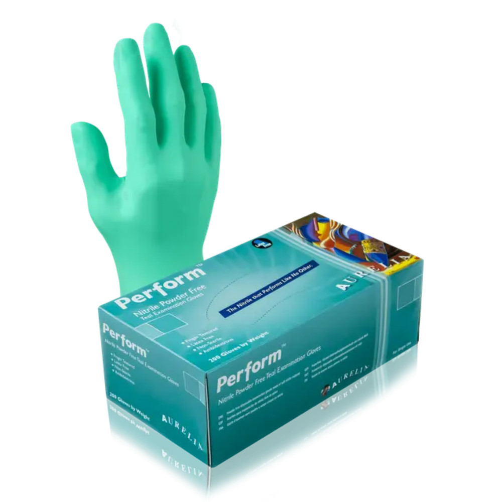 Aurelia Perform Nitrile PF Gloves, 200/Box, X-Small