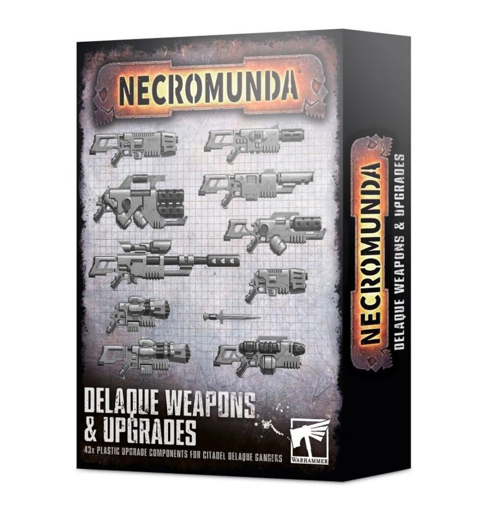 Delaque Weapons & Upgrades Necromunda Warhammer