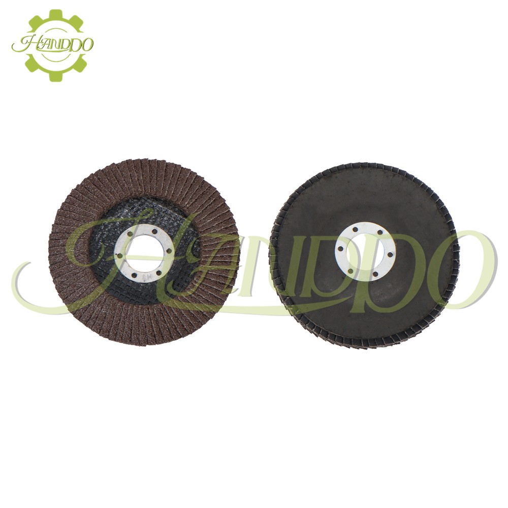 100PCS Flap Disc 4.5" × 7/8" 40 Grit Grinder Sanding Grinding Wheels