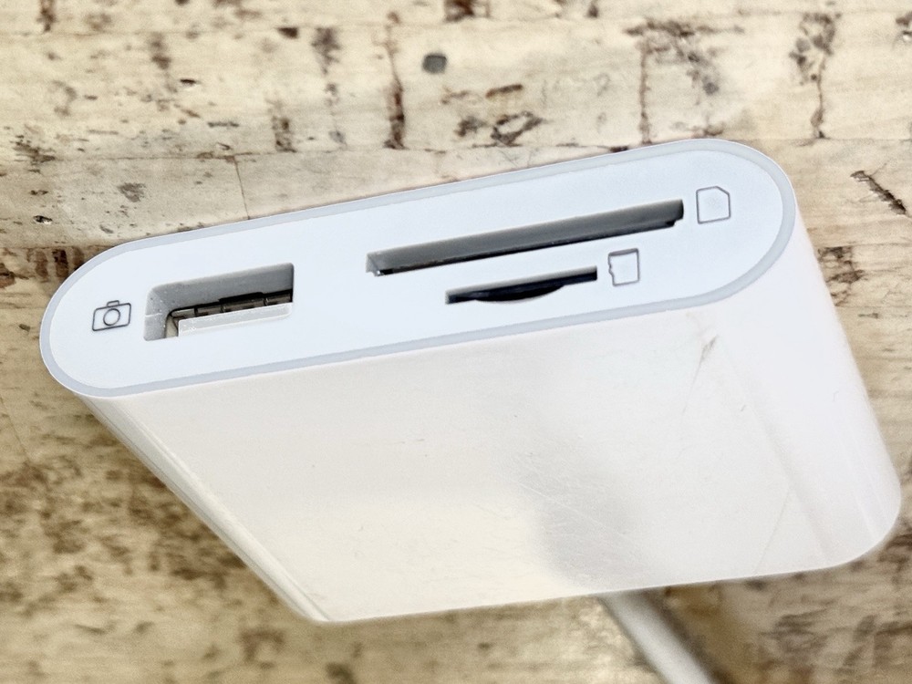 Lightning To USB/SD Card Reader Dual Connector For iPad/iPhone