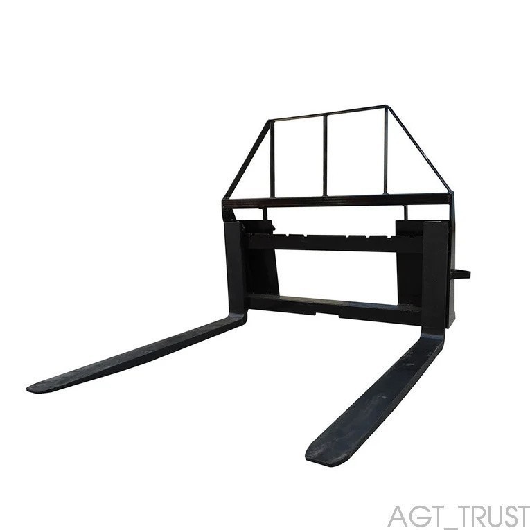 Agrotk 48in Pallet Fork Frame Attachment for Skid Steer Loader Accessories NEW