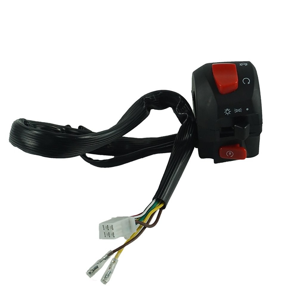 7/8" Motorcycle Handlebar Electrical Control Switch for Horn Turn Signal Start