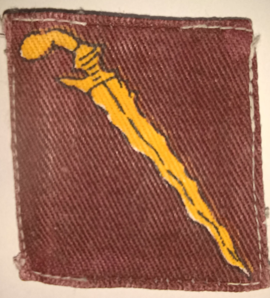 Malaya Command Commonwealth Troops printed Formation Sign Patch