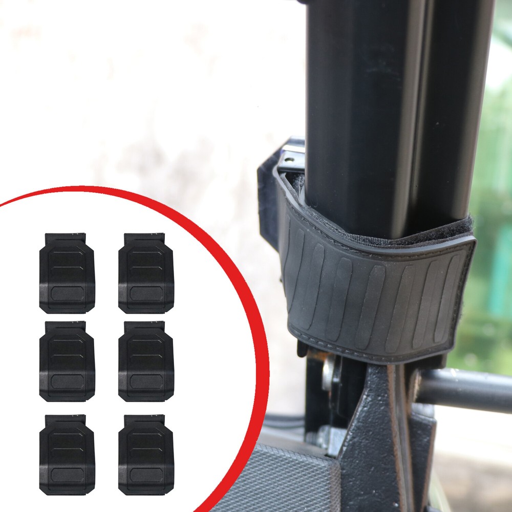 6X UTV Windshield Clips Straps For strike Massimo msu Coleman Cub Cadet Bennche