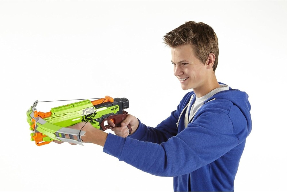 Nerf Zombie Strike Crossfire Bow Dart Blaster