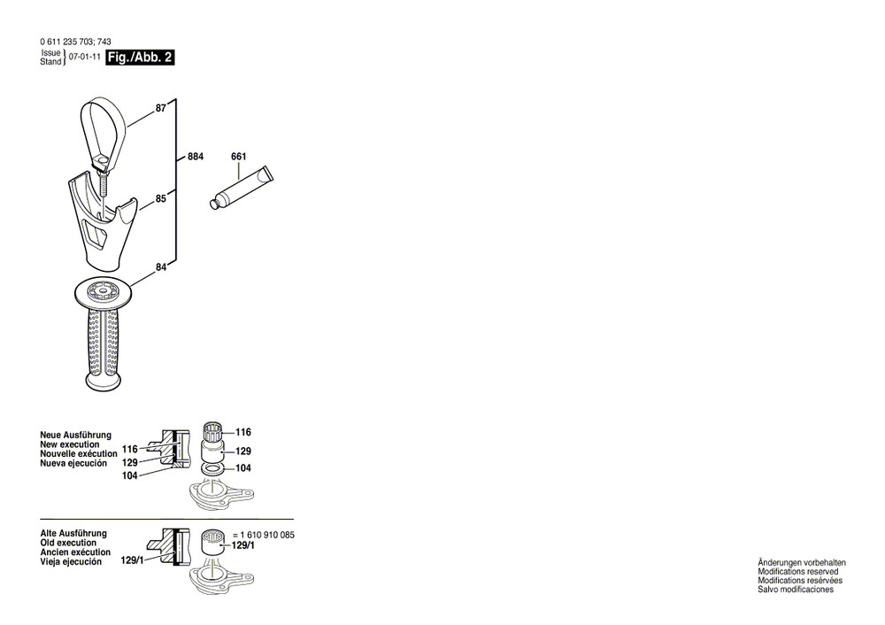 New Bosch 1610290025 Indexing Disk