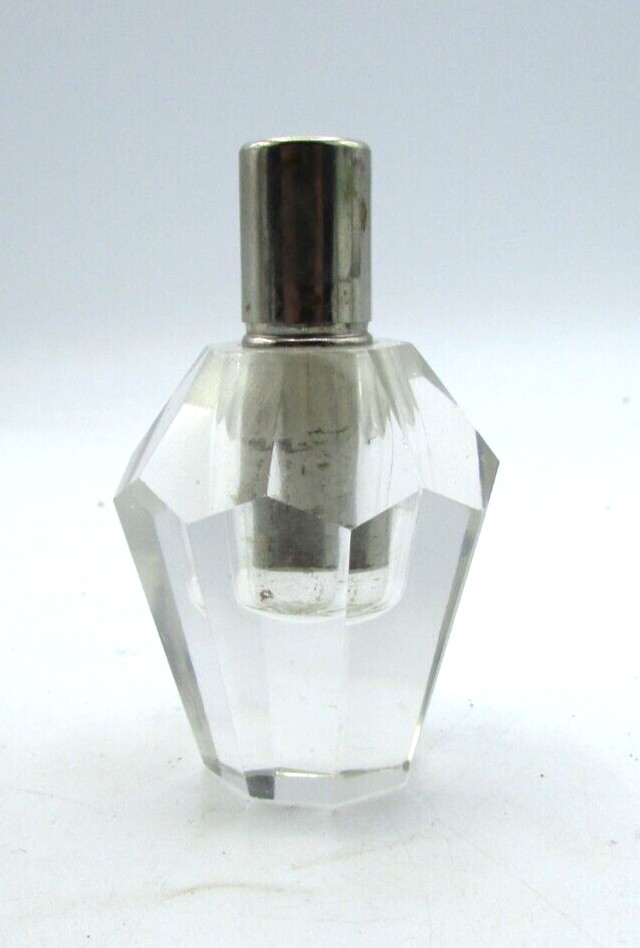VINTAGE 3" CRYSTAL TEXACO TABLE LIGHTER