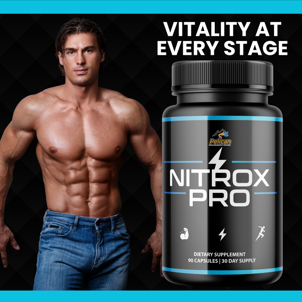 NITROX PRO- Bodybuilding & Weight Support- 2 Bottles- 180 Capsules
