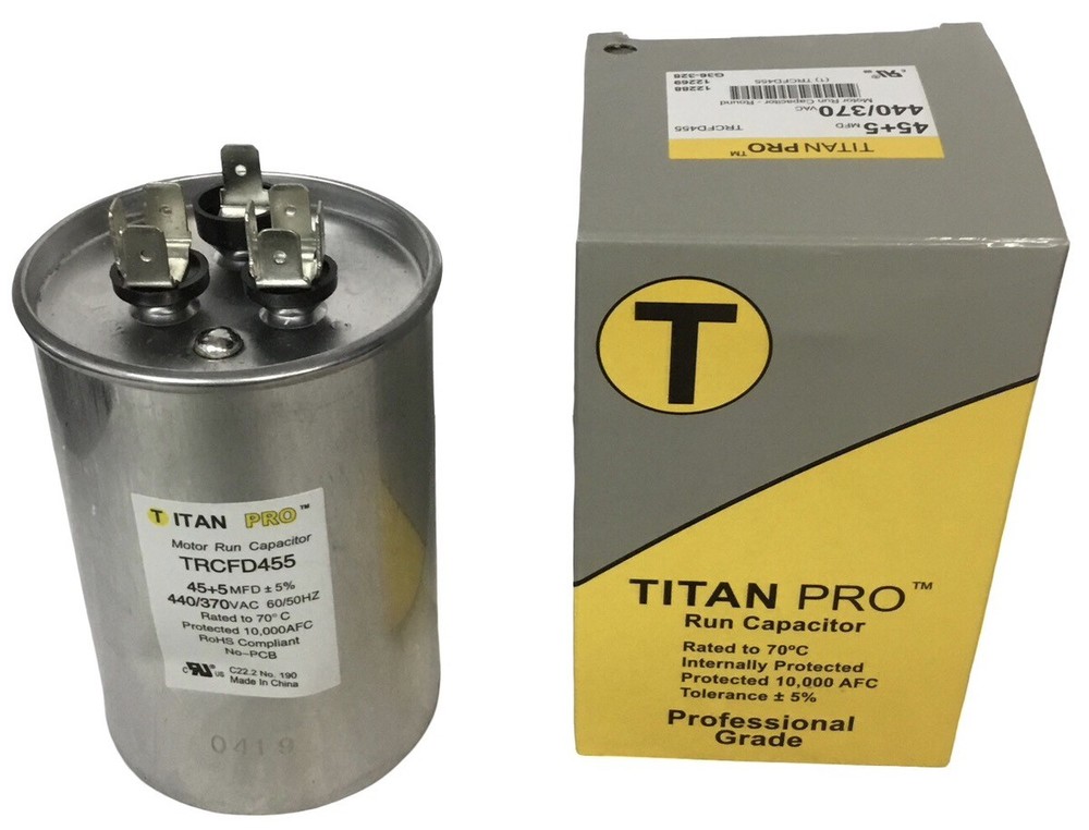 TITAN PRO RUN CAPACITOR TRCFD455 (EPJ030268)